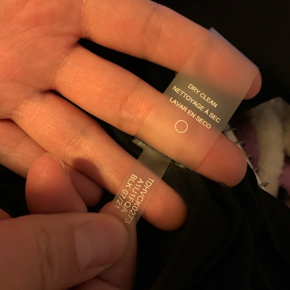 Tommy Hilfiger Ruched Waist Puffed Sleeve Midi Dress - Picture 13 of 14